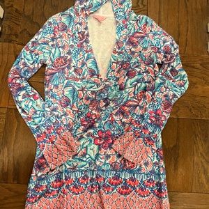 Lilly Pulitzer Beach Terry hoodie size XS